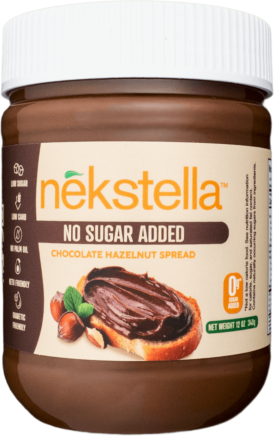 Frasco de Nekstella Smooth crema de chocolate y avellana