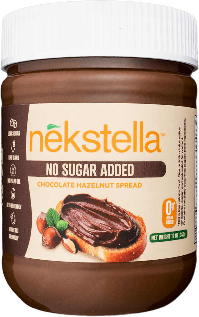 Nekstella Smooth chocolate hazelnut spread jar