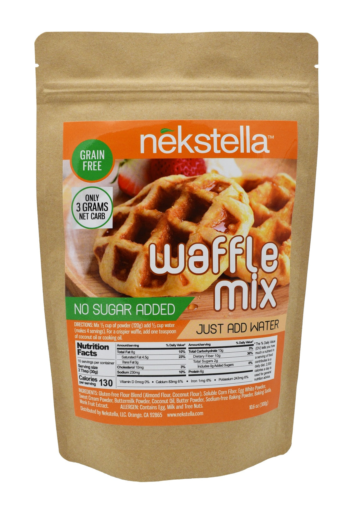 Nekstella Waffle Mix